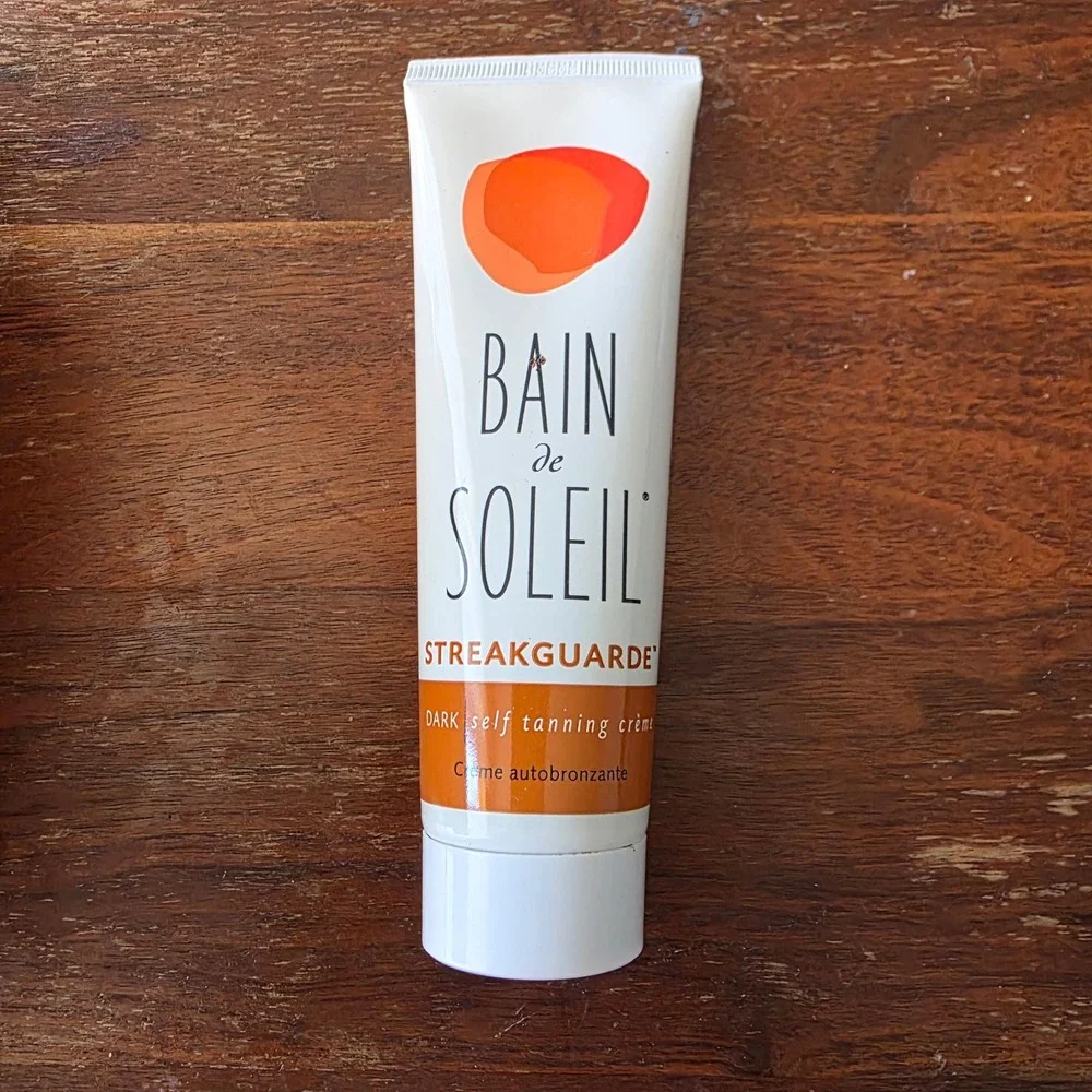 Bain de Soleil Streakguarde‎ Dark Tinted Self Tanning Creme 3.12oz Vintage 2001